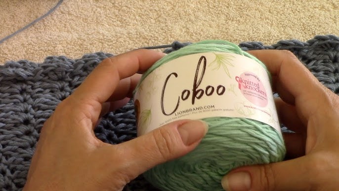 Crocheters, Avoid This Yarn!🙄 Coboo from Lion Brand \\ Yarn Review 