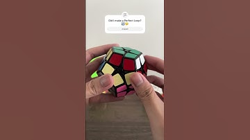 Did I make a Perfect Loop? 🔄🤔 #rubikscube #loop #shorts