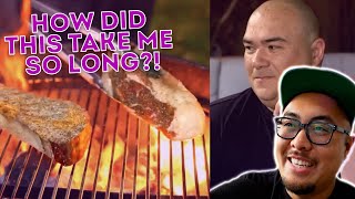 Pro Chef Reacts to YEAST DRY-AGED Steaks | Guga Foods