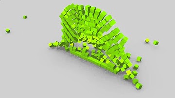 Blender brick wall physics render