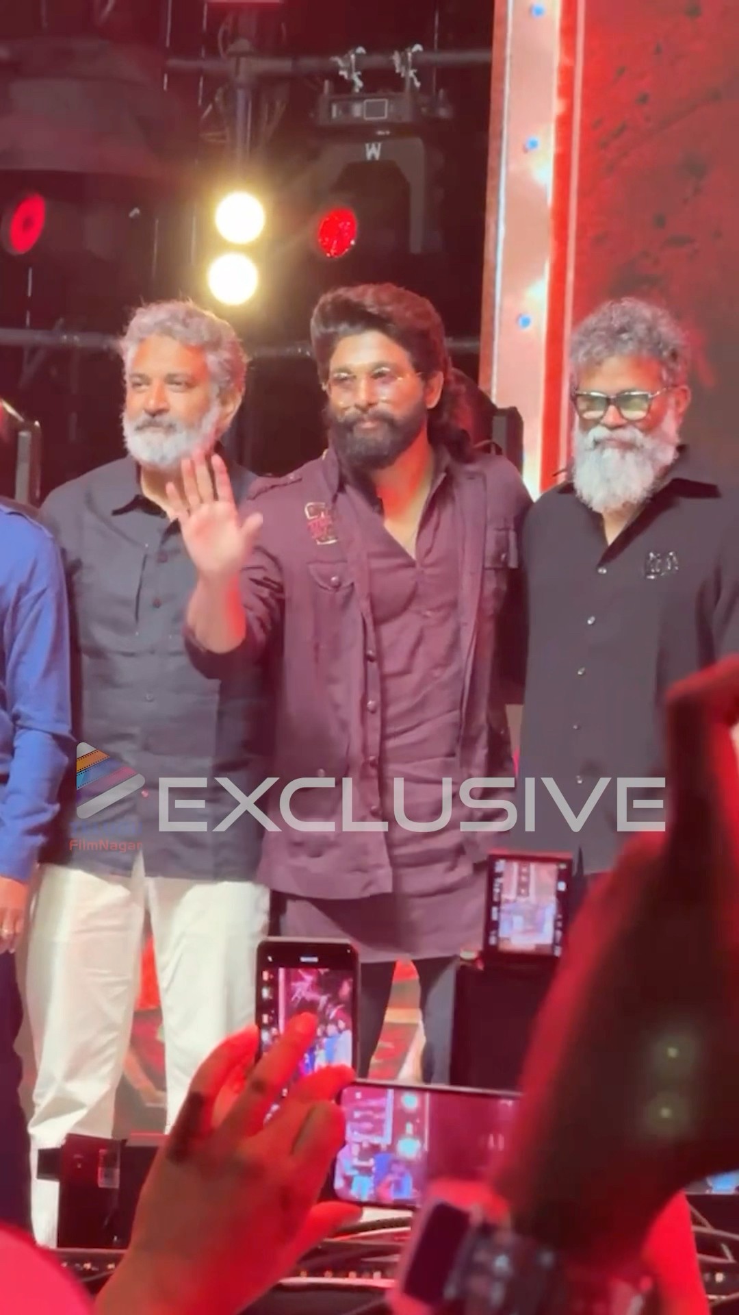 రాజమౌళితో స్టేజిని షేక్ చేసిన ఐకాన్ స్టార్ అల్లు అర్జున్ ? | #AlluArjun | #SSRajamouli | #Pushpa2