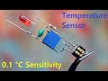 How To Make A High Precision Temperature Sensor / LM358 0.1 °C Sensitivity