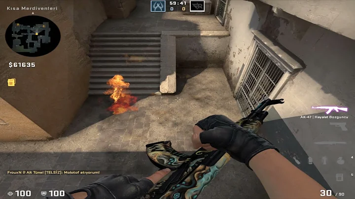 Dust 2 Short Molotov from Lower Tunnel (2022)