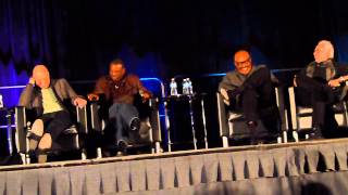 Tng-Toronto Comiccon-Patrick Stewart And Michael Dorn Do Shakespeare