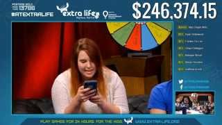 Rooster Teeth's Extra Life Stream 2015 Hour 14 - Ruby Rose Reads 50 Shades and Michael gets TAZED!!