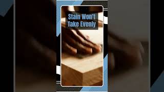 Stain Won't Take Evenly: 180 Grit Prep Before Wood Stain