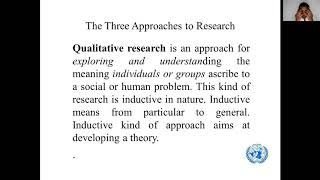 Quantitative Methods | Lecture 2 | 19.06.2020