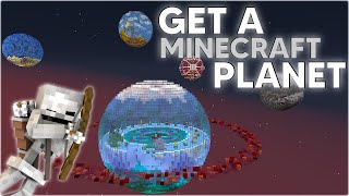 A Brand New Planet in Minecraft that YOU can visit! screenshot 4