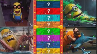 Minion Monstetrs Vs Tralalero Tralala Vs Gummy Bear Tiles Hop Edm Rush Which Hero Did You Like?