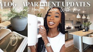 VLOG | APARTMENT DECOR UPDATES | WALMART HAUL | MODERN, NEUTRAL & RELAXING CLEAN WITH ME | 2023