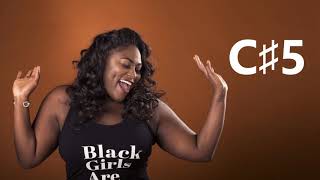 [HD] Danielle Brooks Vocal Range (C♯3 - B6)