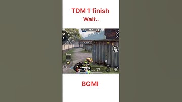TDM 1 finish 💯. #shorts #short #viral #bgmi #pubgmobile #bgmishorts #trending #ytshorts #shortsfeed