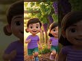 മുന്തിരി 🍇 | Fun Fruit Song Clip for Kids #Shorts