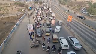 Traffic Jam in North Nazimabad Due to Encroachment | Authorities Silent on Sunday