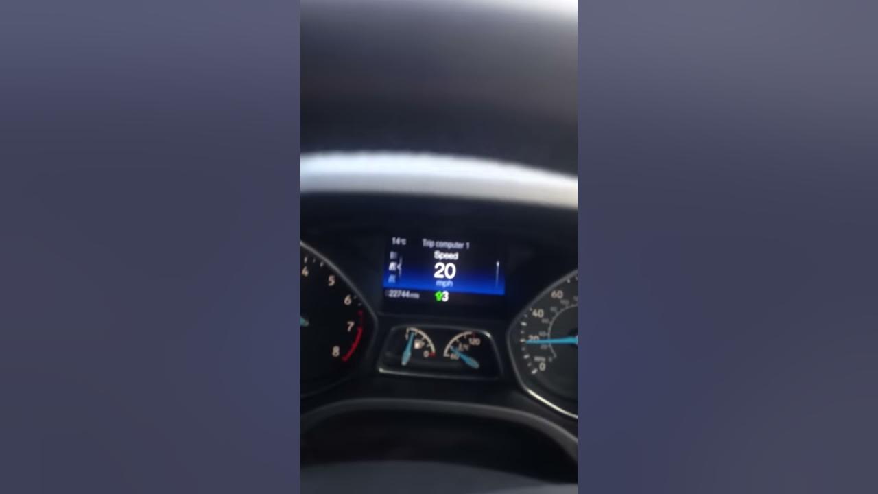 Ford Focus Boot Open intermittent warning - YouTube