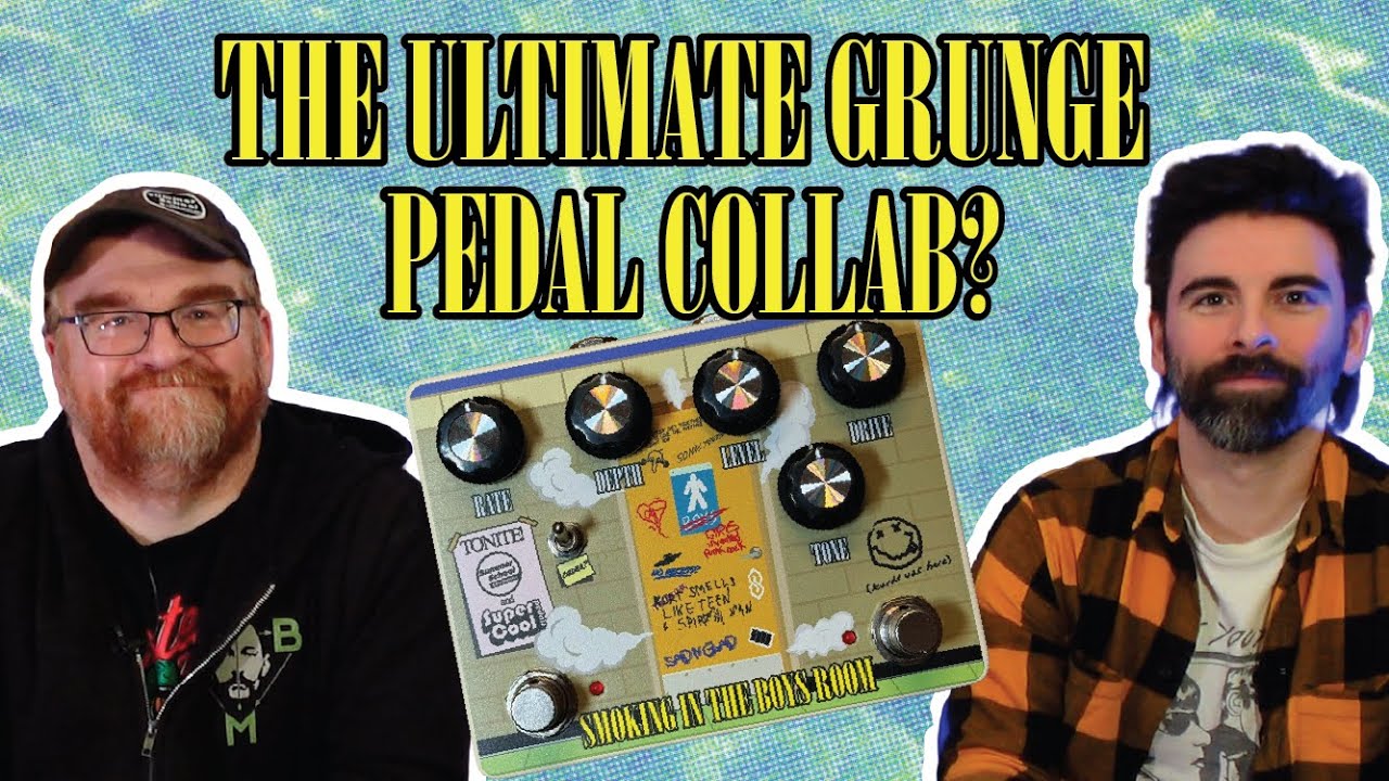 Introducing Smoking In The Boys Room – The Ultimate 90’s Grunge-Inspired Pedal Collab