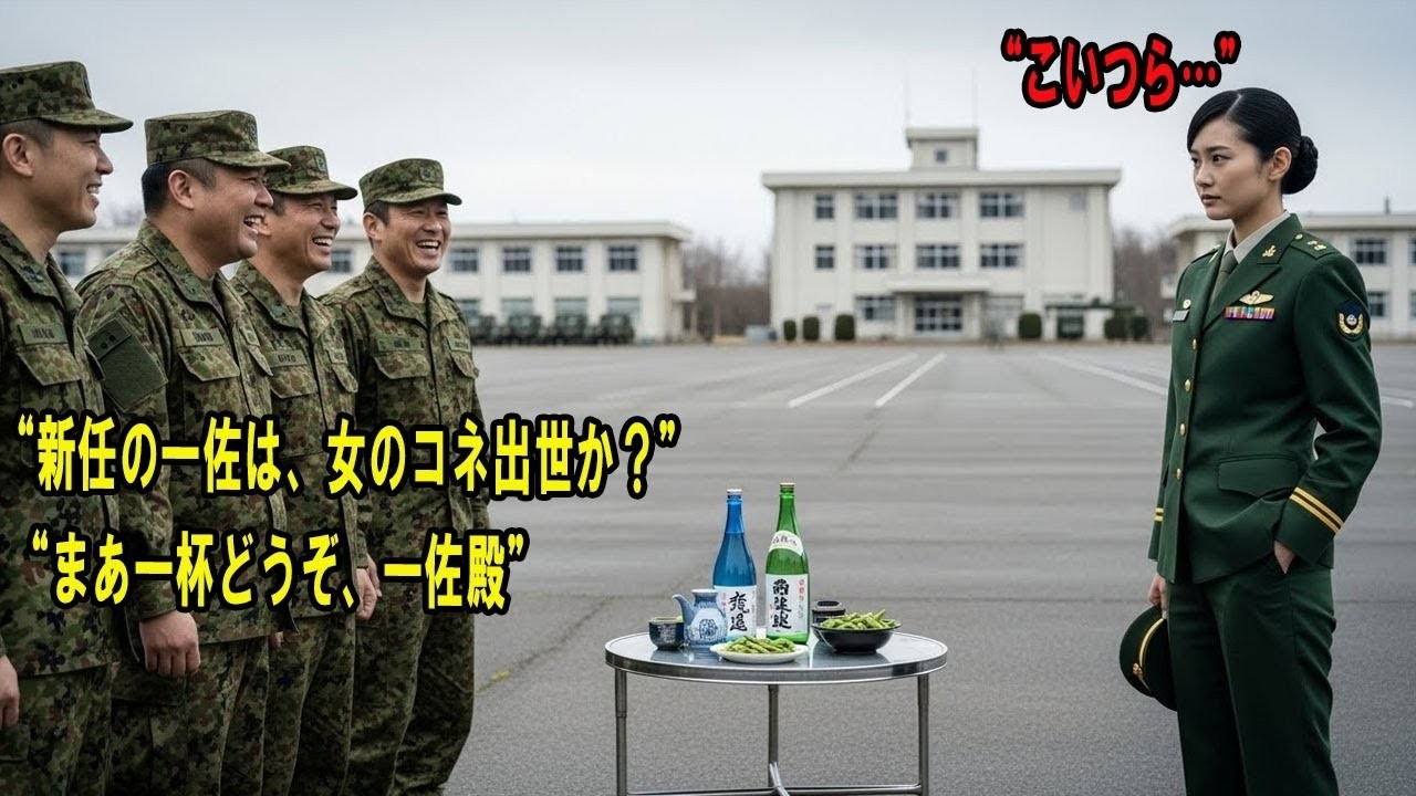 「女のくせにコネ出世か」最年少の女性エリート一佐を部隊の前で侮辱した曹長。→次の瞬間、彼の顔から血の気が引いた理由とは？#感動の物語 #AIストーリー