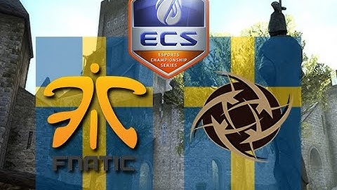 Fnatic vs NiP CS:GO Esports Championship Series [4/5/16] [Cobblestone] Map1 BO3