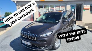 How to Unlock a Jeep Cherokee with the Keys Inside