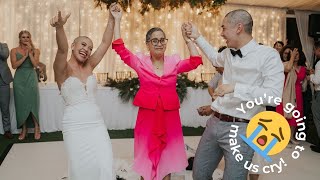 Bride Shaves Head On Wedding Day To Support Mom With Cancer