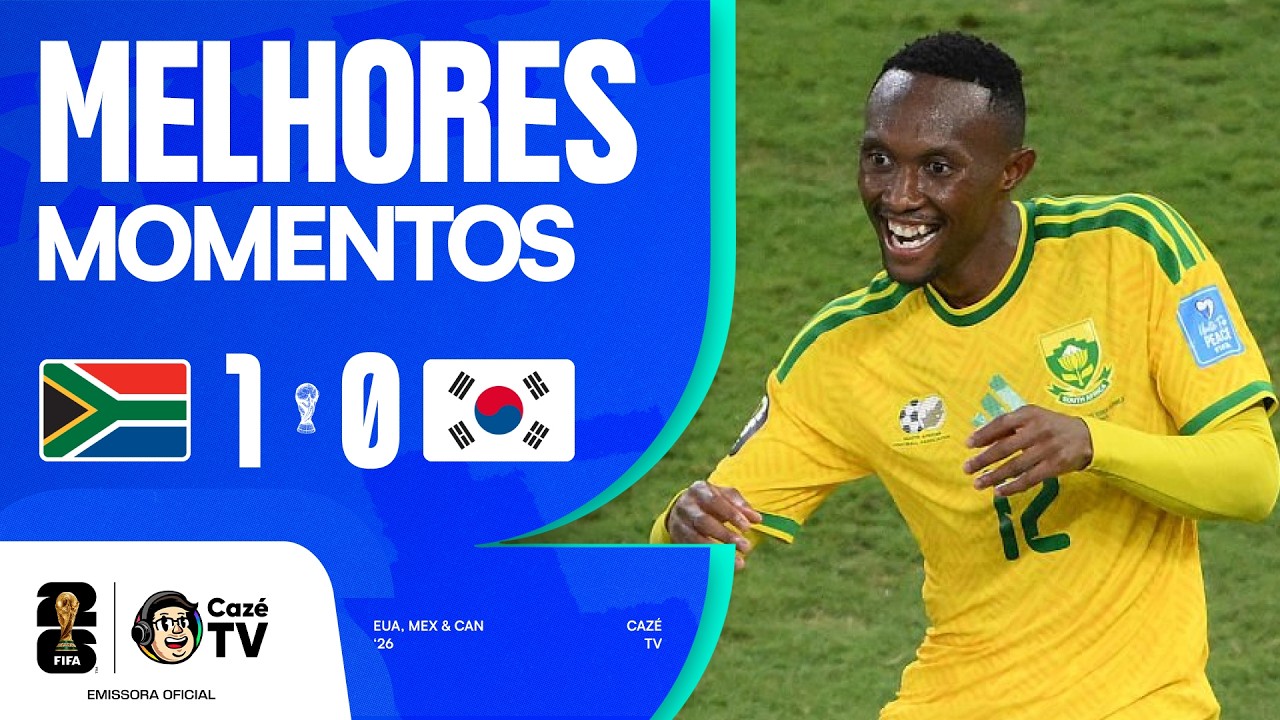 MELHORES MOMENTOS: ÁFRICA DO SUL 1 X 0 COREIA DO SUL | COPA DO MUNDO FIFA™ 2026  | FASE DE GRUPOS