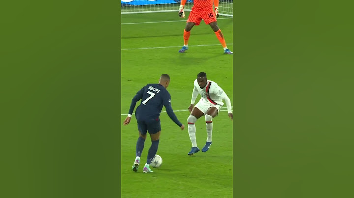 Classic Mbappé finish ™️