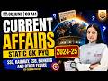 08 June | Current Affairs &amp; Static GK PYQ (2024-25) | SSC, Railway, ESB | By Surbhi Ma'am