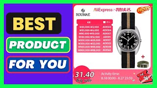 RDUNAE RA02 2025 New Men's Quartz Watch K1 Mineral Crystal Miyota