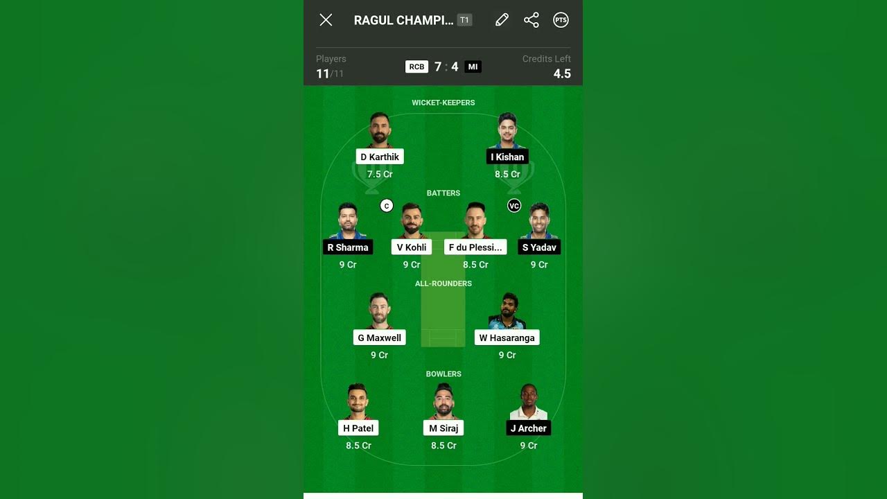 today-dream-11-team-rcb-vs-mi-best-dream-11-team-in-ipl-2023-winning