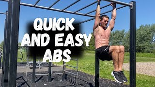 The Best Abs Workout on Monkey Bars