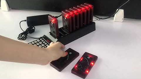 KOQI wireless calling system K-TP10 KTP-15 KTP-20 without digit tube