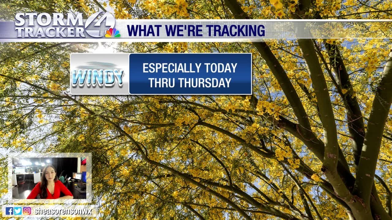 Warming up and staying breezy to windy each afternoon! - YouTube