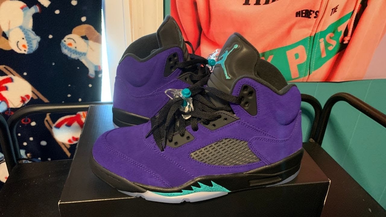 Jordan 5 alternate grape hoodie Clearance