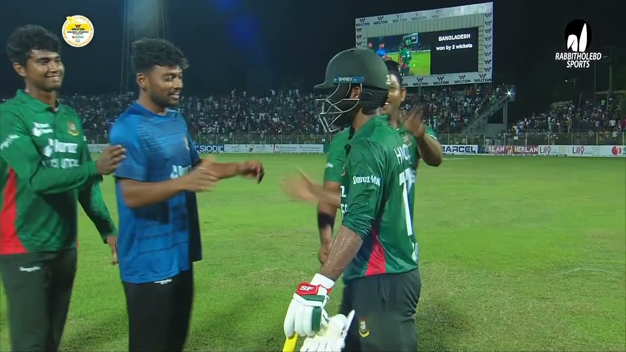 Winning Moments 1st T20i Afghanistan tour of Bangladesh 2023