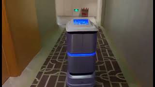Hotel delivery robot