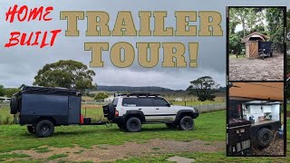 OFF ROAD CAMPER TRAILER TOUR | Shower Giveaway | Home on wheels for 4 while exploring AUSTRALIA!