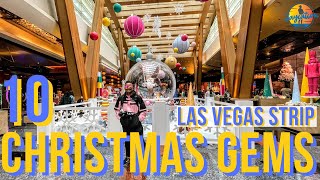 Top 10 CHRISTMAS Things to do on the LAS VEGAS Strip - 2021 Holiday Guide