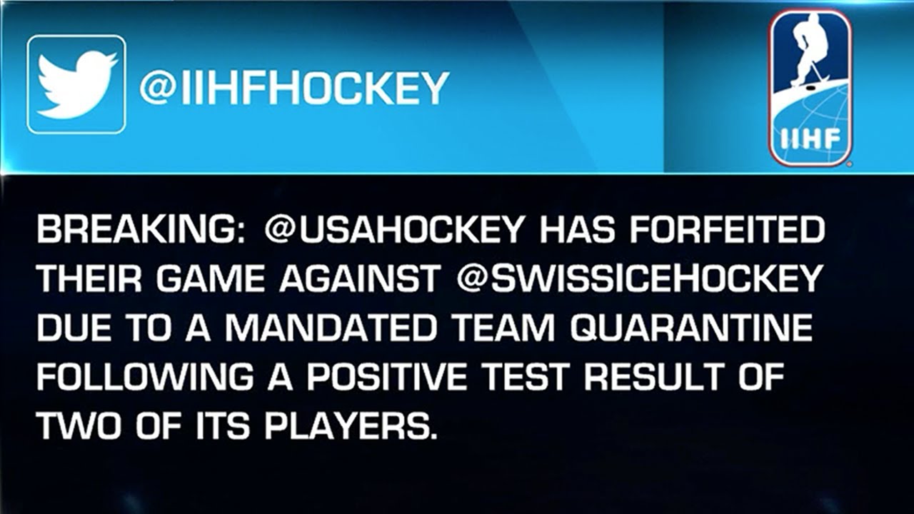 Team USA Forfeits WJC Game vs Switzerland Due To Positive COVID Tests