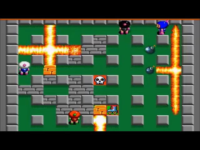 BOMBERMAN 4 da Zueira - SNES - 4 Players - GAMEPLAY RETRÔ #1 