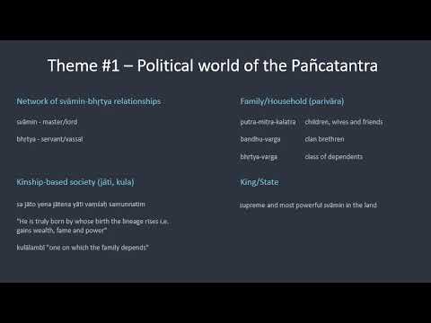 Pancatantra Political Thought - 01