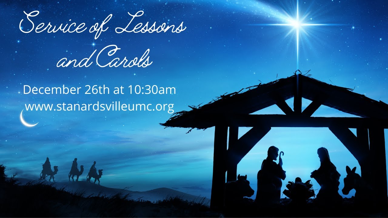 A Service of Lessons and Carols at Stanardsville United Methodist