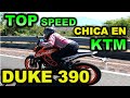 TOP SPEED KTM  DUKE 390 QUE TAN RAPIDA ES?  - BLITZ RIDER
