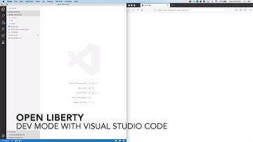 Open Liberty dev mode with VS Code