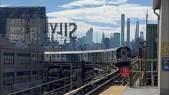 MTA Subway Queensboro Plaza Rush Hour Railfanning (feat. 7, 7X, N, W trains)
