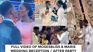 ⁣Full video of Moses bliss & Marie wedding after party / reception (SO MUCH EMOTION)