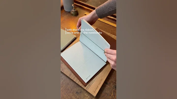 [tutorial] how to combine 4 refills in your paper republic leather journal