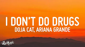 [1 HOUR 🕐] Doja Cat - I Don't Do Drugs (Lyrics) ft Ariana Grande