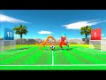 Monster vs Super Heroes Soccer Match - Animal Revolt Battle Simulator