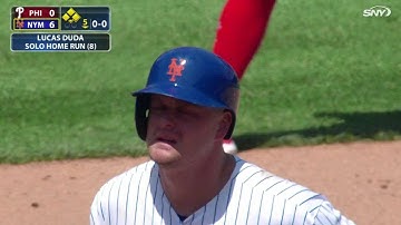 PHI@NYM: Duda slugs a solo shot to extend the lead