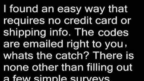 HOW TO GET WORLD OF WARCRAFT GAME TIME CARD CODES FREE!